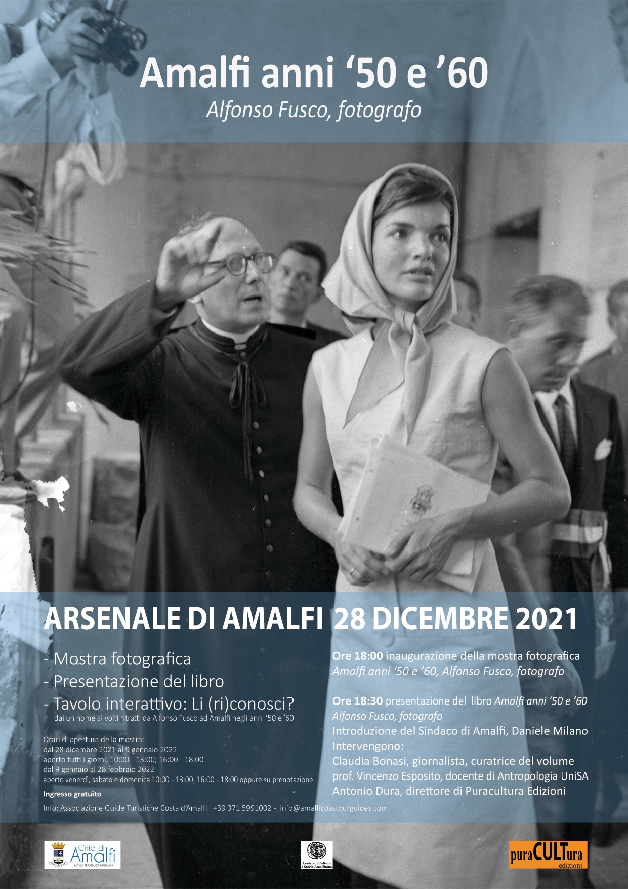 Alfonso Fusco in mostra, storie di Amalfi negli anni '50 e '60